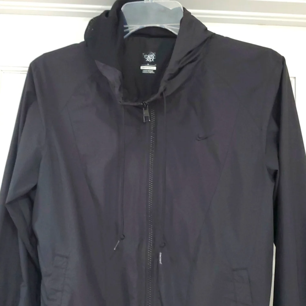 Nike Black Zip-Up Jacket Womens SZ M